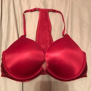 Red Racerback Bra